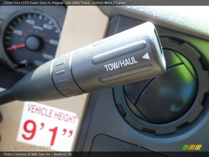 Oxford White / Camel 2008 Ford F350 Super Duty XL Regular Cab Utility Truck