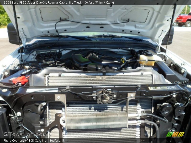 Oxford White / Camel 2008 Ford F350 Super Duty XL Regular Cab Utility Truck