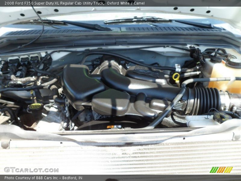 Oxford White / Camel 2008 Ford F350 Super Duty XL Regular Cab Utility Truck