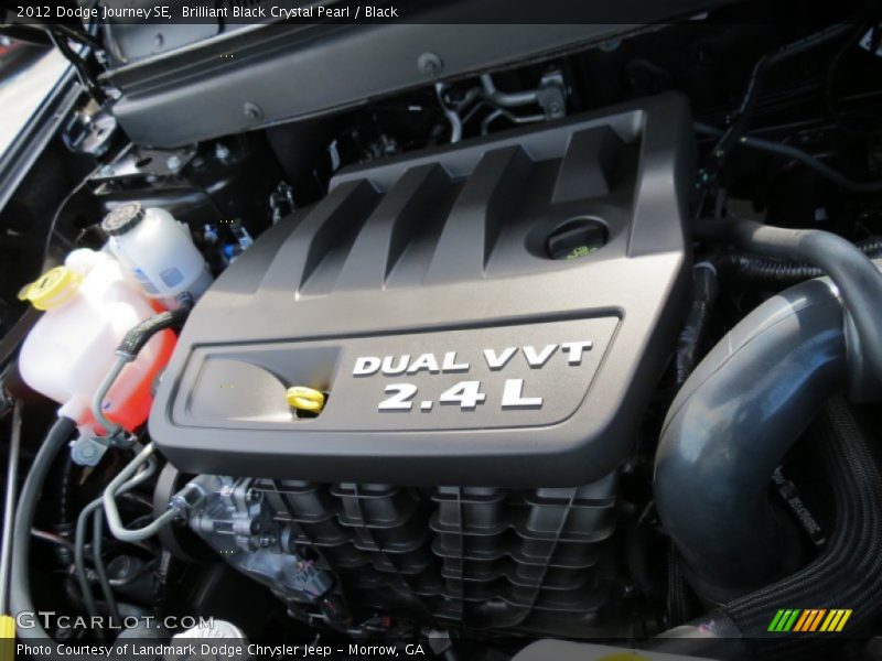 Brilliant Black Crystal Pearl / Black 2012 Dodge Journey SE
