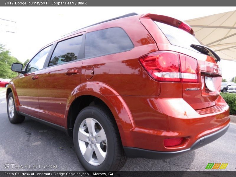 Copper Pearl / Black 2012 Dodge Journey SXT