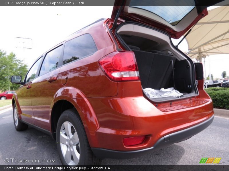 Copper Pearl / Black 2012 Dodge Journey SXT