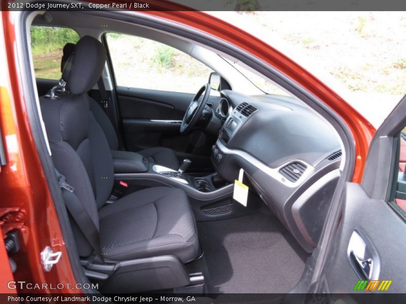 Copper Pearl / Black 2012 Dodge Journey SXT
