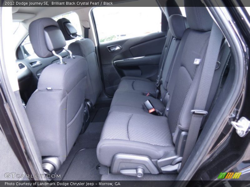 Brilliant Black Crystal Pearl / Black 2012 Dodge Journey SE