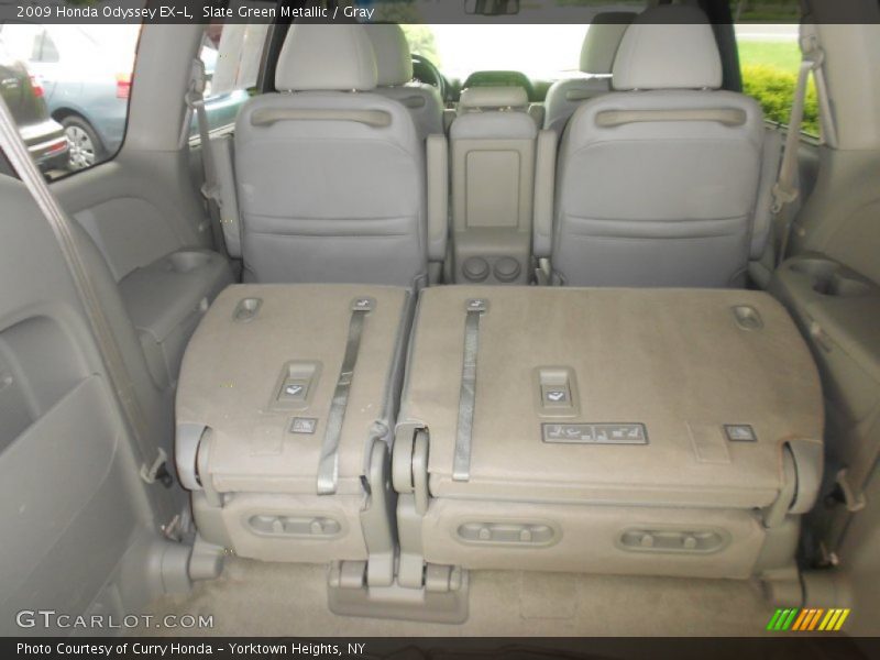 Slate Green Metallic / Gray 2009 Honda Odyssey EX-L