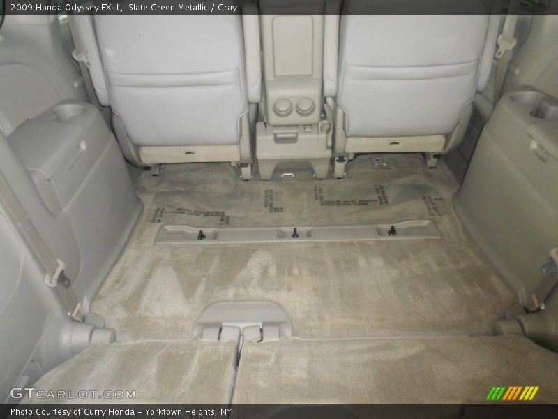 Slate Green Metallic / Gray 2009 Honda Odyssey EX-L