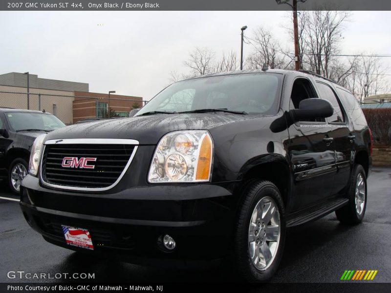 Onyx Black / Ebony Black 2007 GMC Yukon SLT 4x4