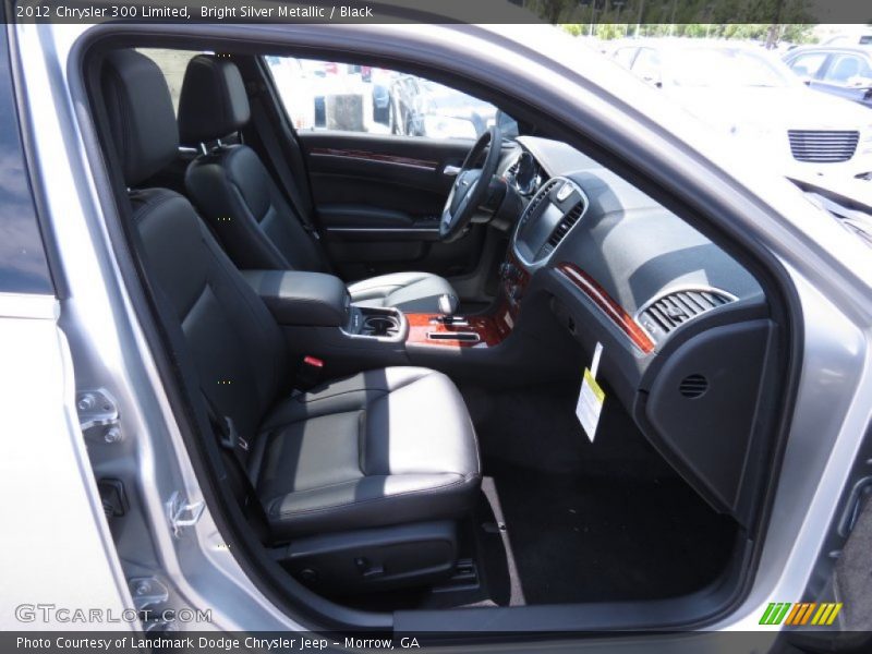 Bright Silver Metallic / Black 2012 Chrysler 300 Limited