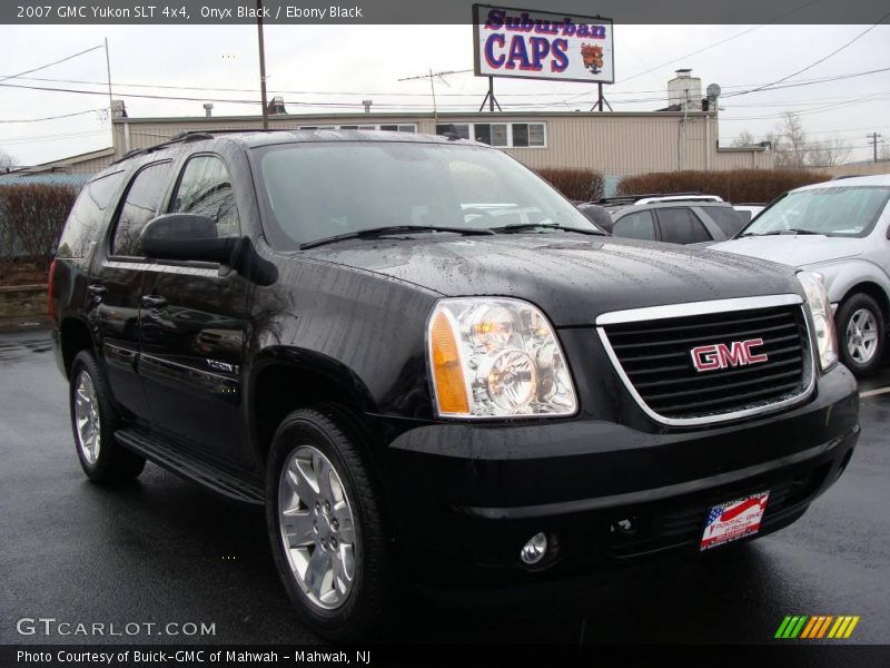Onyx Black / Ebony Black 2007 GMC Yukon SLT 4x4