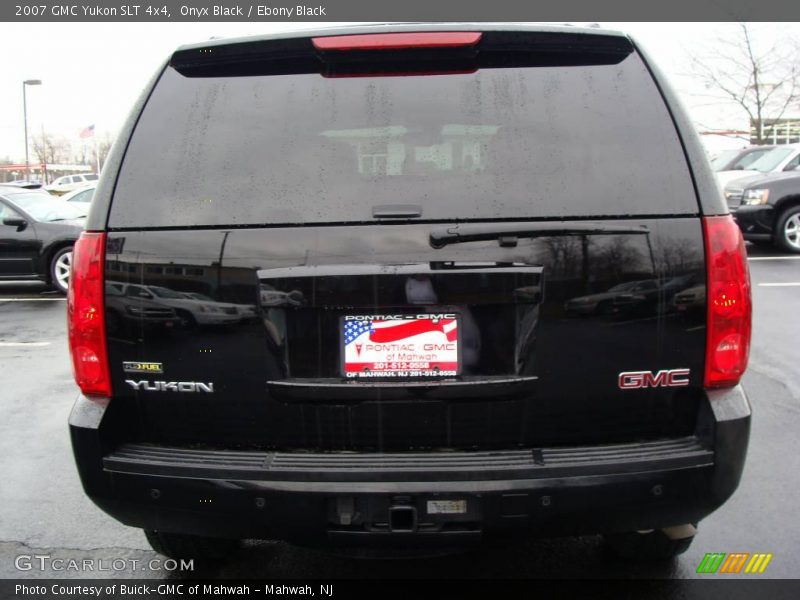 Onyx Black / Ebony Black 2007 GMC Yukon SLT 4x4