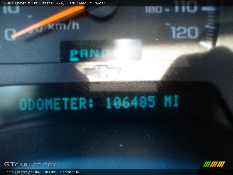 Black / Medium Pewter 2004 Chevrolet TrailBlazer LT 4x4