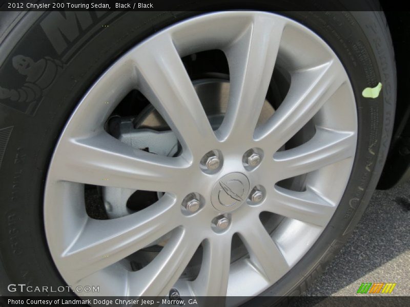 Black / Black 2012 Chrysler 200 Touring Sedan