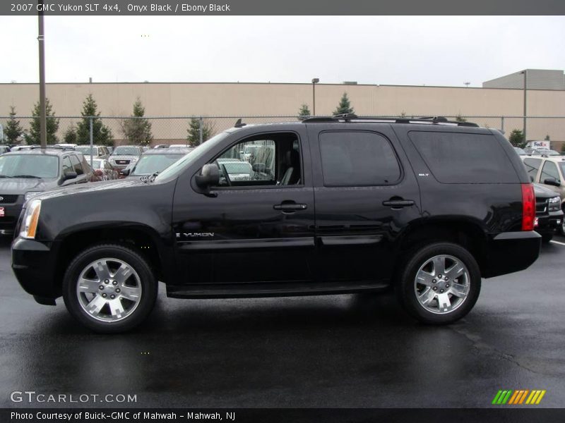 Onyx Black / Ebony Black 2007 GMC Yukon SLT 4x4
