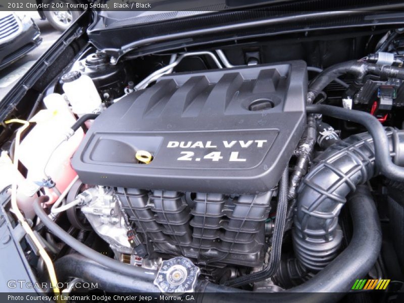 Black / Black 2012 Chrysler 200 Touring Sedan