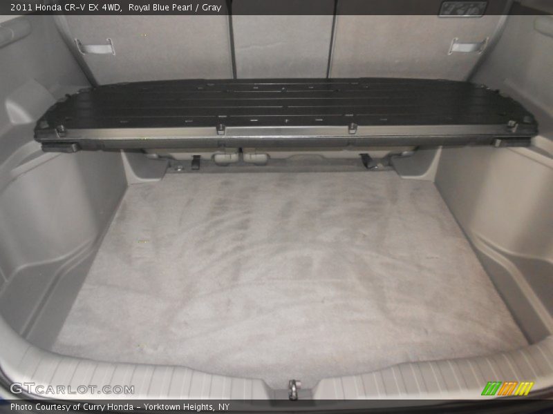Royal Blue Pearl / Gray 2011 Honda CR-V EX 4WD