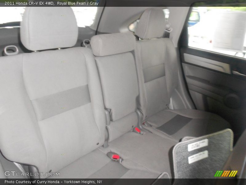 Royal Blue Pearl / Gray 2011 Honda CR-V EX 4WD