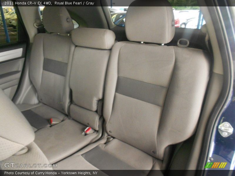 Royal Blue Pearl / Gray 2011 Honda CR-V EX 4WD