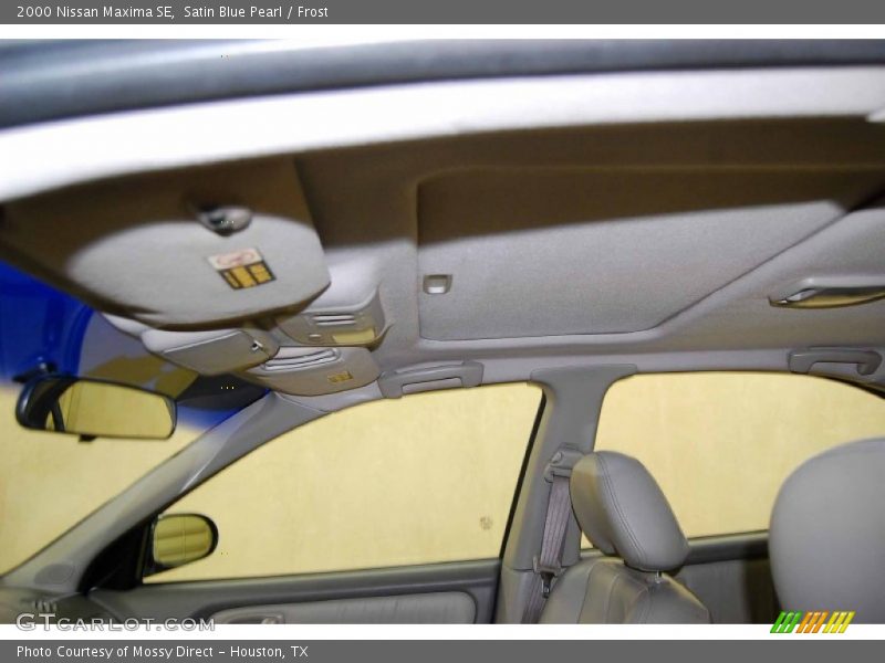 Satin Blue Pearl / Frost 2000 Nissan Maxima SE