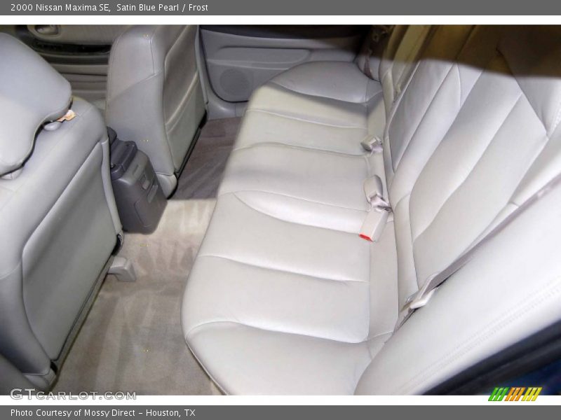 Satin Blue Pearl / Frost 2000 Nissan Maxima SE