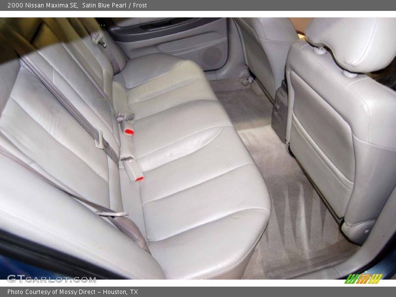 Satin Blue Pearl / Frost 2000 Nissan Maxima SE