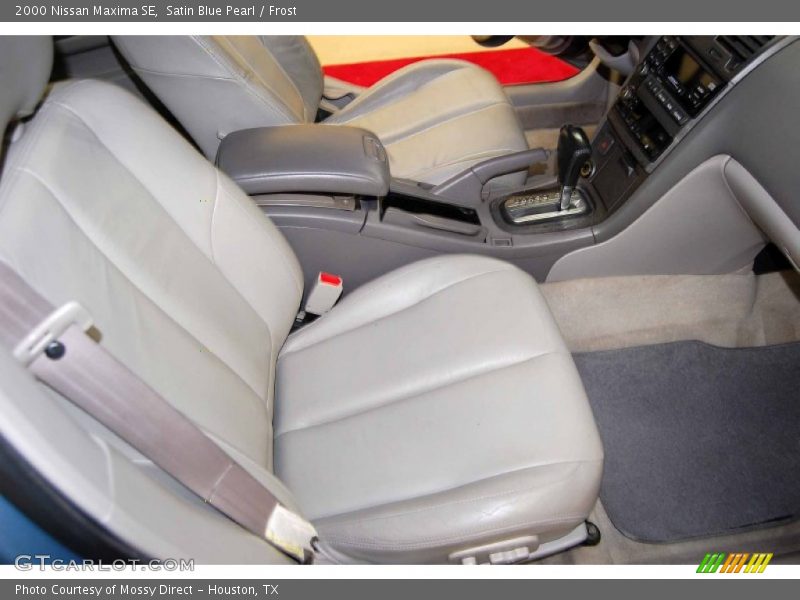 Satin Blue Pearl / Frost 2000 Nissan Maxima SE