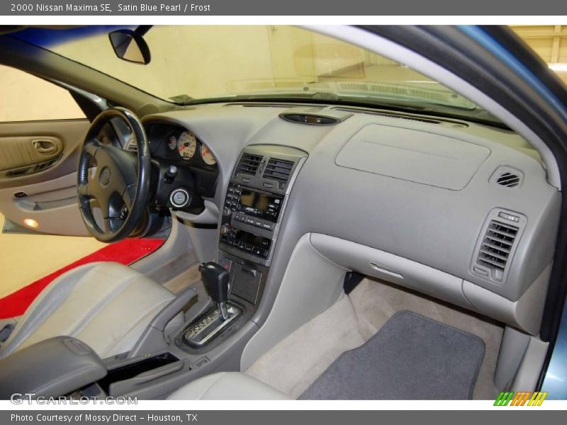 Satin Blue Pearl / Frost 2000 Nissan Maxima SE