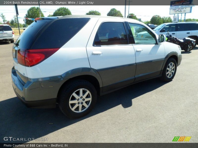 Olympic White / Light Gray 2004 Buick Rendezvous CXL AWD