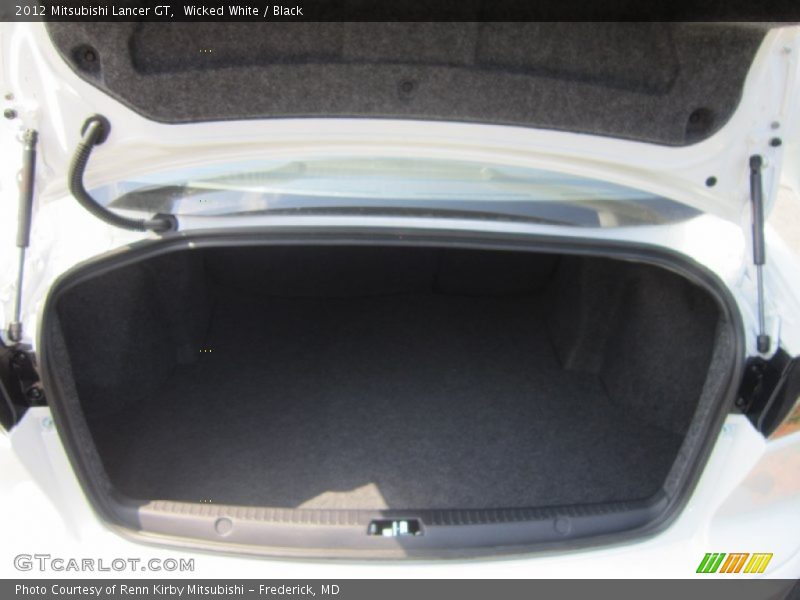 Wicked White / Black 2012 Mitsubishi Lancer GT