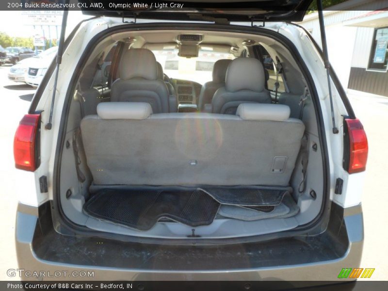 Olympic White / Light Gray 2004 Buick Rendezvous CXL AWD