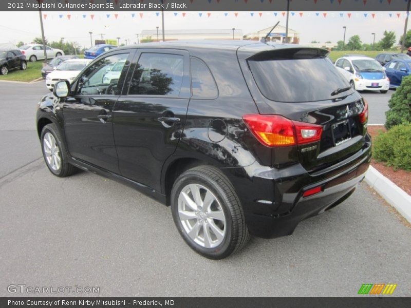 Labrador Black / Black 2012 Mitsubishi Outlander Sport SE