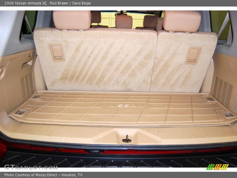 Red Brawn / Sand Beige 2006 Nissan Armada SE