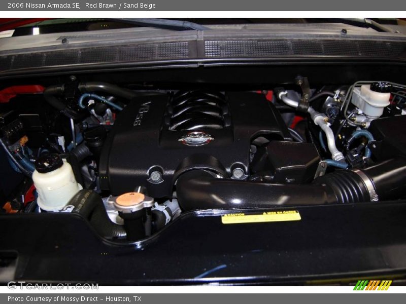 Red Brawn / Sand Beige 2006 Nissan Armada SE