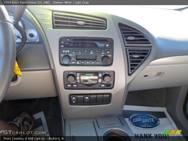 Olympic White / Light Gray 2004 Buick Rendezvous CXL AWD