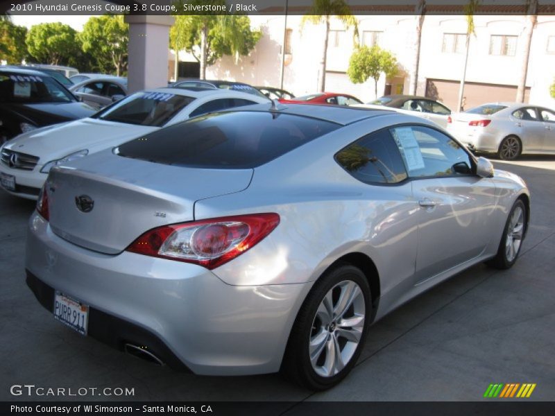 Silverstone / Black 2010 Hyundai Genesis Coupe 3.8 Coupe