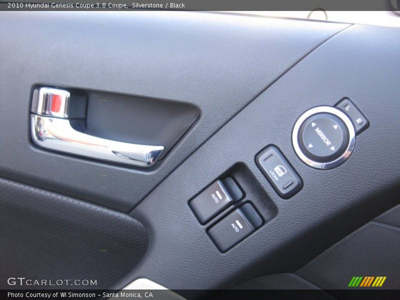 Silverstone / Black 2010 Hyundai Genesis Coupe 3.8 Coupe