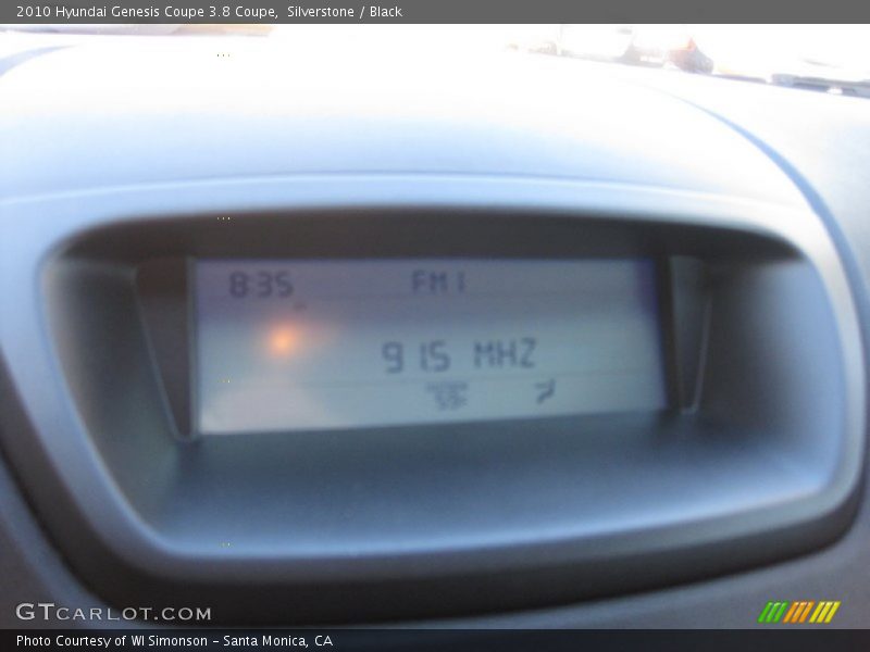 Silverstone / Black 2010 Hyundai Genesis Coupe 3.8 Coupe