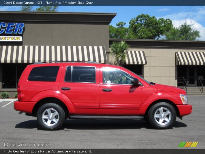 Flame Red / Medium Slate Gray 2004 Dodge Durango SLT