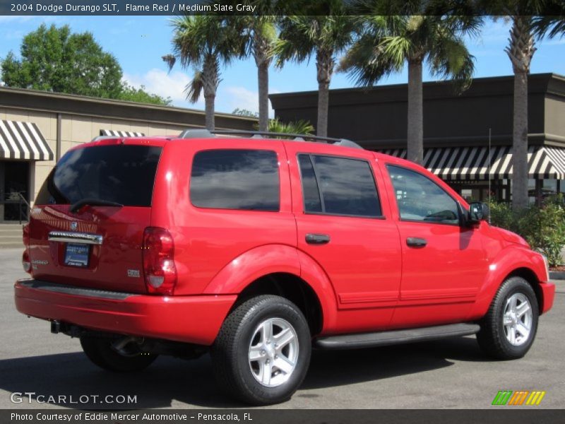 Flame Red / Medium Slate Gray 2004 Dodge Durango SLT
