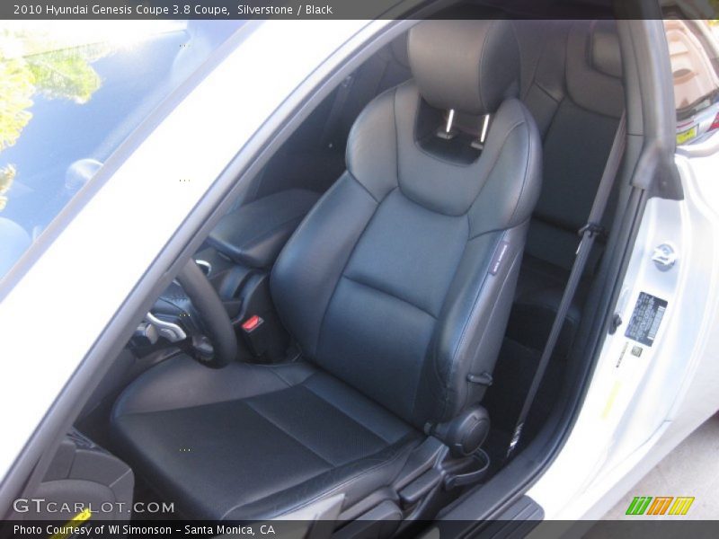 Silverstone / Black 2010 Hyundai Genesis Coupe 3.8 Coupe