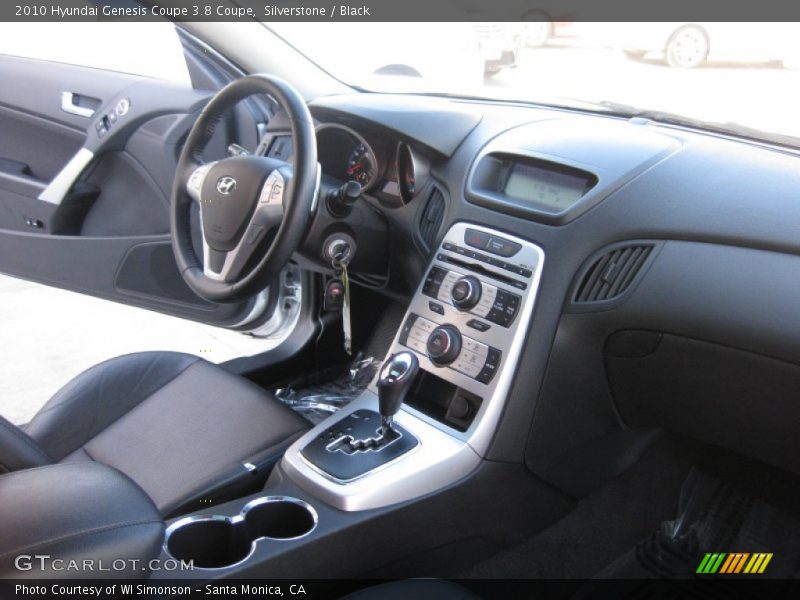 Silverstone / Black 2010 Hyundai Genesis Coupe 3.8 Coupe