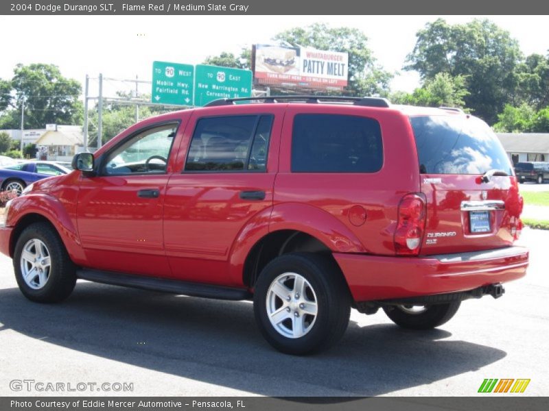Flame Red / Medium Slate Gray 2004 Dodge Durango SLT