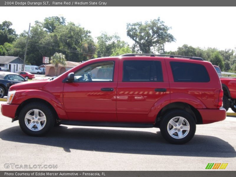 Flame Red / Medium Slate Gray 2004 Dodge Durango SLT
