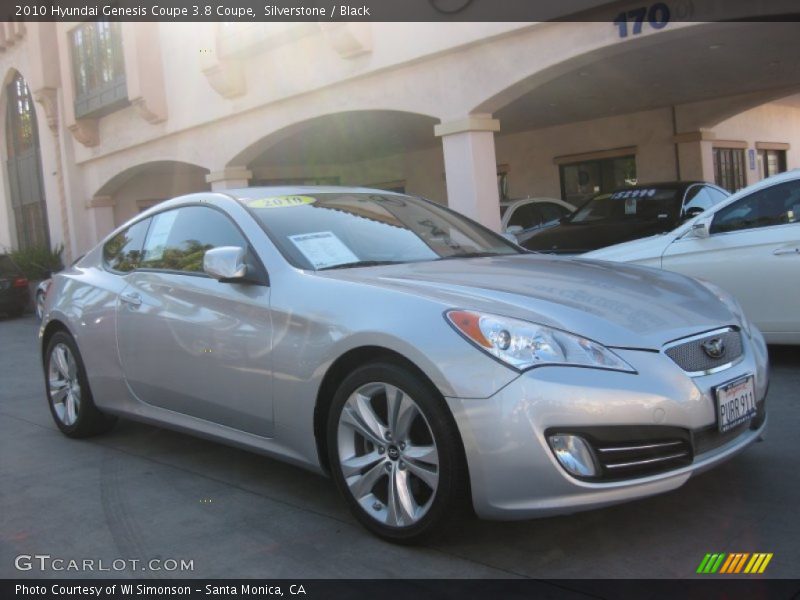 Silverstone / Black 2010 Hyundai Genesis Coupe 3.8 Coupe