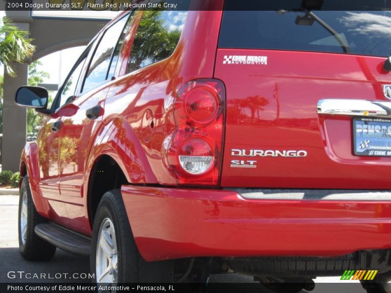 Flame Red / Medium Slate Gray 2004 Dodge Durango SLT