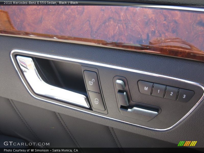 Black / Black 2010 Mercedes-Benz E 550 Sedan