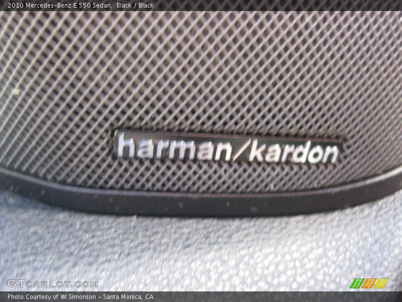 Black / Black 2010 Mercedes-Benz E 550 Sedan