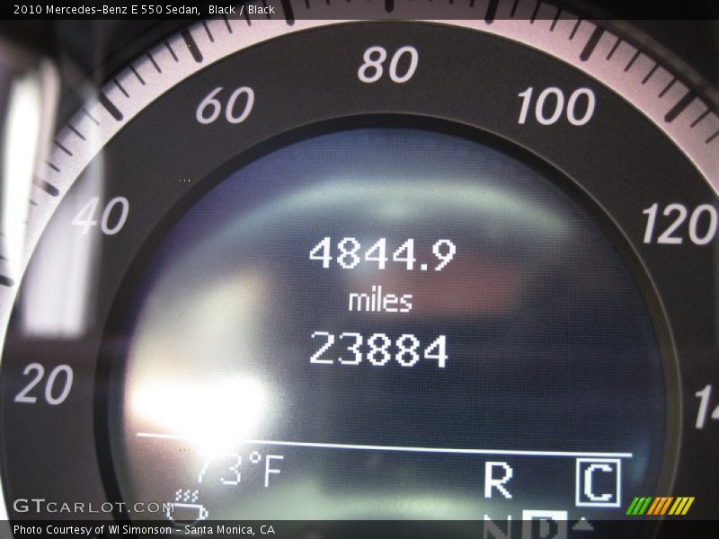 Black / Black 2010 Mercedes-Benz E 550 Sedan