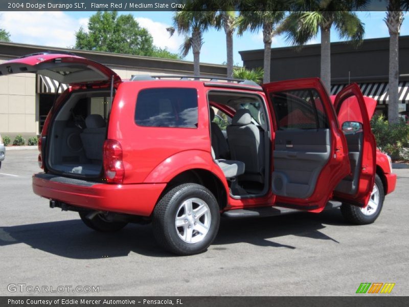 Flame Red / Medium Slate Gray 2004 Dodge Durango SLT