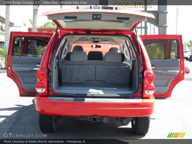 Flame Red / Medium Slate Gray 2004 Dodge Durango SLT