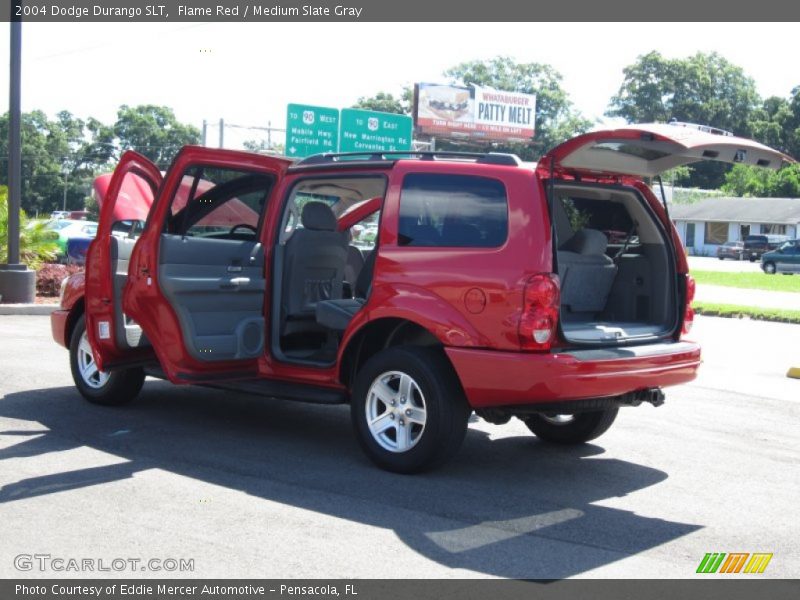 Flame Red / Medium Slate Gray 2004 Dodge Durango SLT